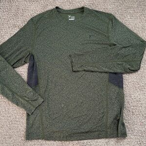 Old Navy Active Men's Forest Green Long Sleeve Tee